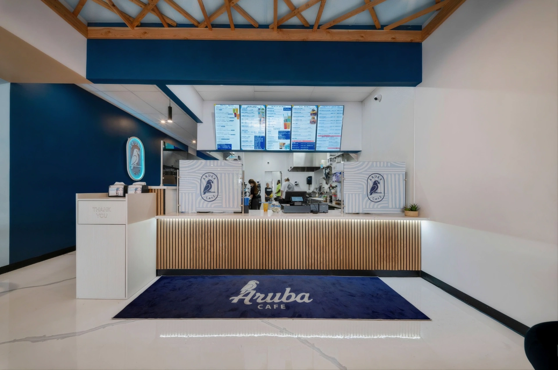 Aruba Café interior in Peoria, AZ